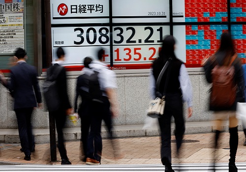 Japan stocks keep surging, central banks seen on hold